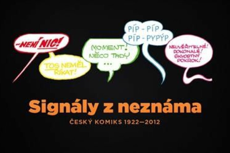 Signály z neznáma. Český komiks 1922–2012